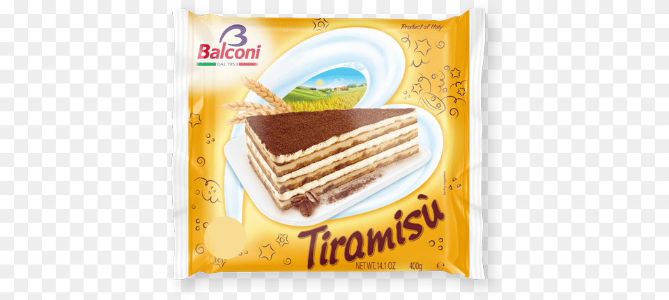 Balconi Tiramisu Cake Gr, Bread, Food, Dessert Free Transparent Png