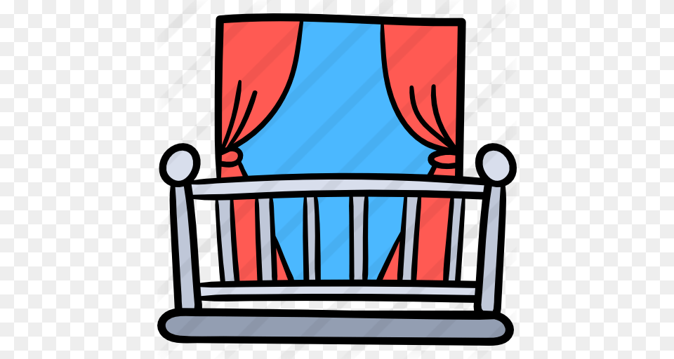 Balcony, Furniture, Bed Free Png