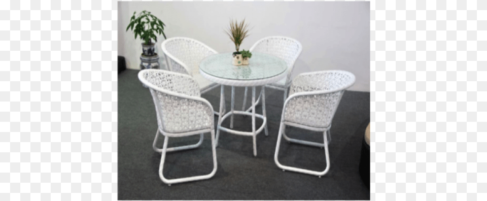 Balcony And Patio Rattan Furniture Set 1 Patio, Dining Table, Table, Tabletop, Chair Free Transparent Png