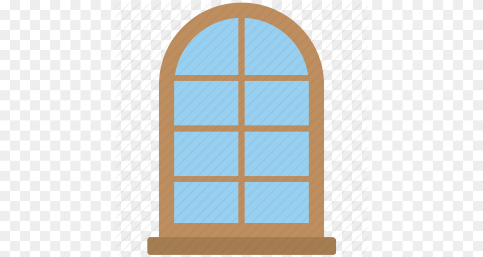 Balcony Glass Window Home Window Living Room Window Icon, Arch, Architecture, Gate Free Png Download