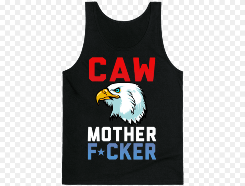 Bald Eagle Caw Mother, Clothing, Tank Top, Animal, Bird Free Png Download