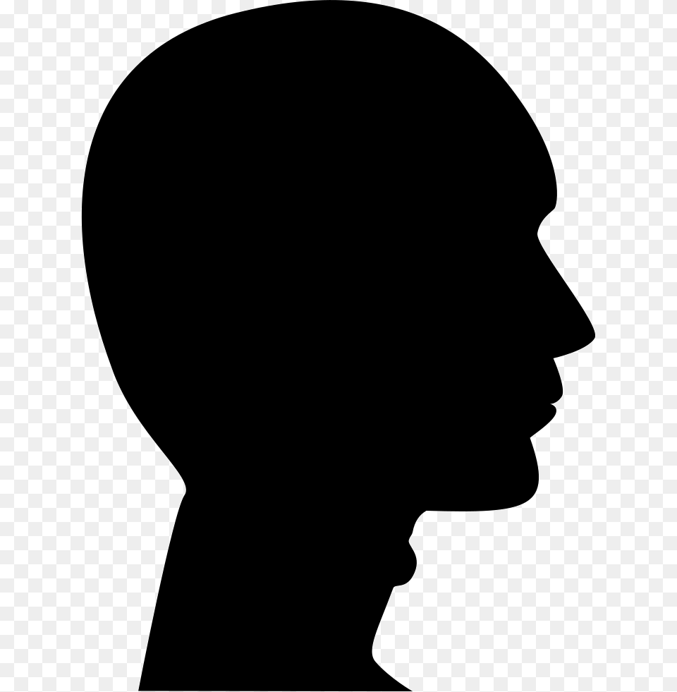 Bald Man Head Icon Download, Silhouette, Adult, Female, Person Free Transparent Png
