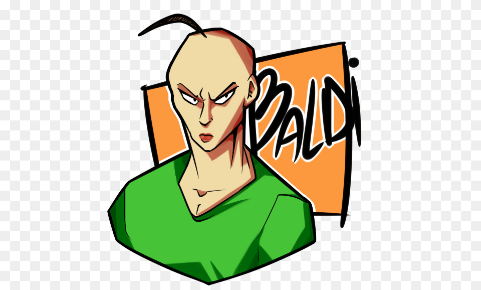 Baldi, Adult, Person, Woman, Female Png Image