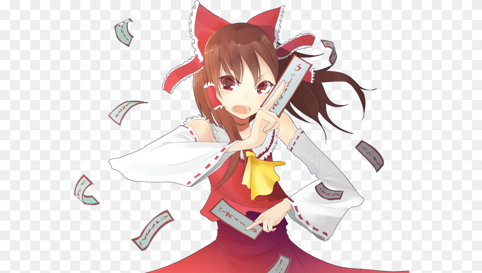 Baldi S Basics In Education And Learning Hakurei Reimu, Book, Comics, Publication, Adult Free Transparent Png