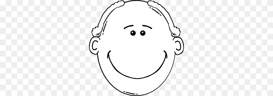 Balding Stencil, Baby, Person Free Transparent Png