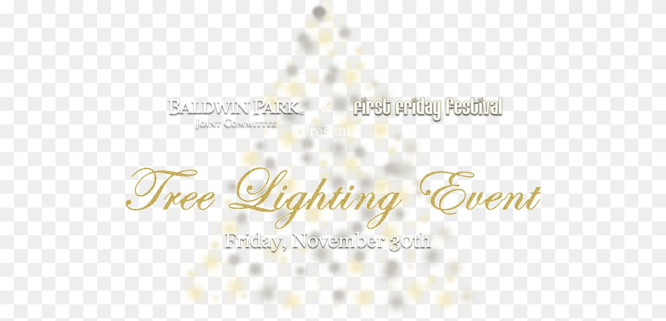 Baldwin Park Tree Lighting Event Orlando Fl Christmas Day, Chandelier, Lamp, Text Png Image