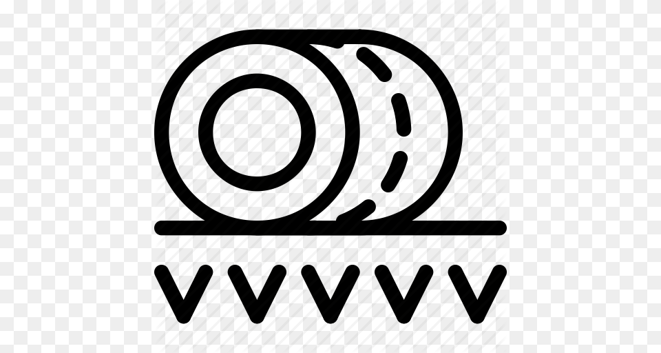 Bale Farming Hay Nature Roll Straw Icon, Coil, Spiral, Text, Number Free Transparent Png