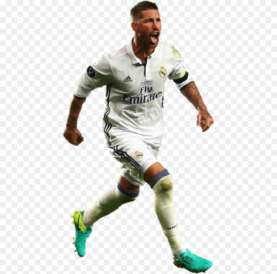 Bale Sergio Ramos Real Madrid, Adult, Person, Man, Male Free Png Download