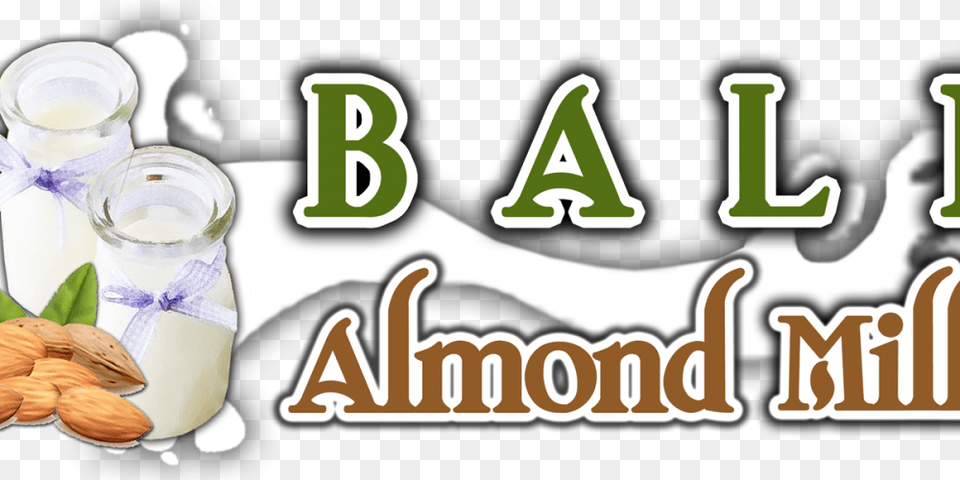 Bali Almond Milk Bali, Dairy, Food, Grain, Produce Free Png