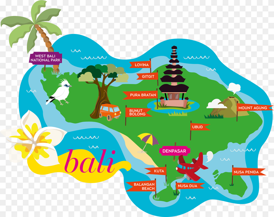 Bali Map Clipart Clip Library Library A Dedicated Bali Hard Rock Hotel Bali Map, Water, Sea, Land, Nature Png