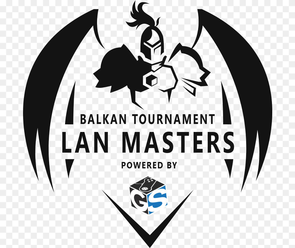 Balkan Lan Masters Mainlogo Square Emblem, Logo, Person Free Png Download