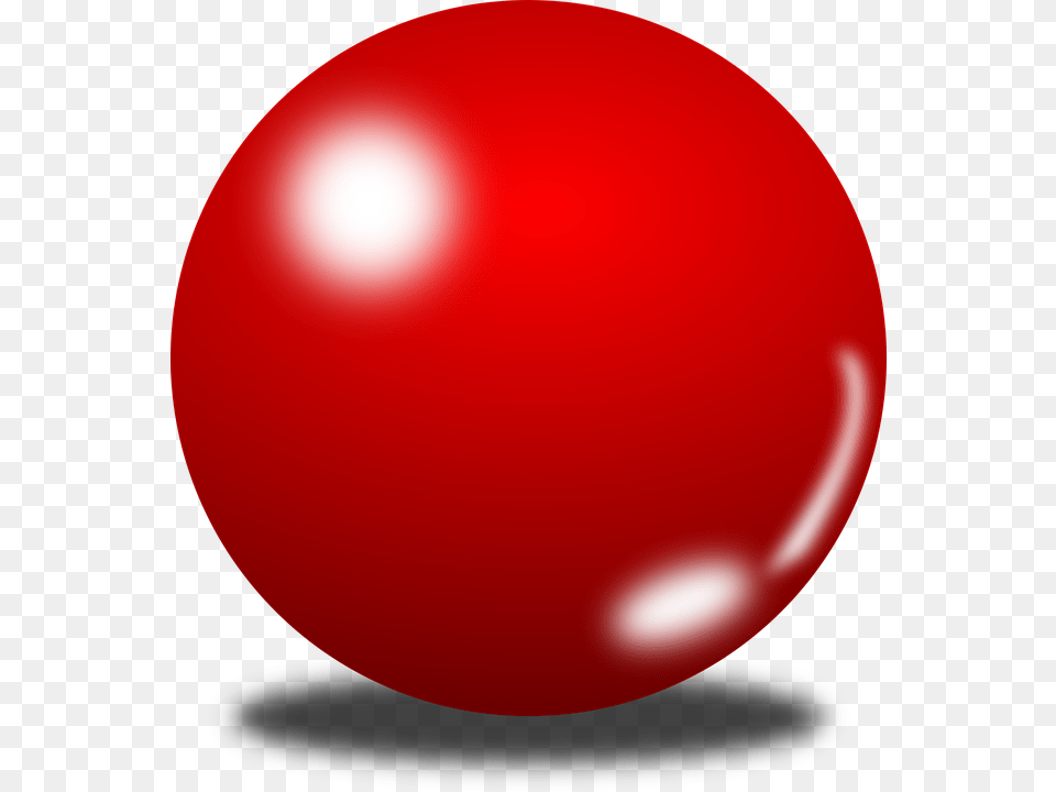 Ball 3d Shadow Transparent Background Red Ball, Sphere, Balloon, Disk Free Png Download