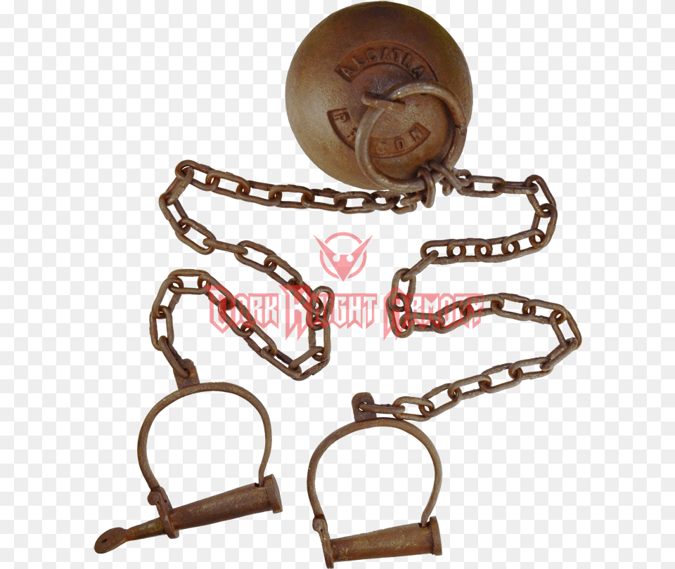 Ball And Chain Handcuffs With Chain And Ball, Animal, Insect, Invertebrate Free Png Download