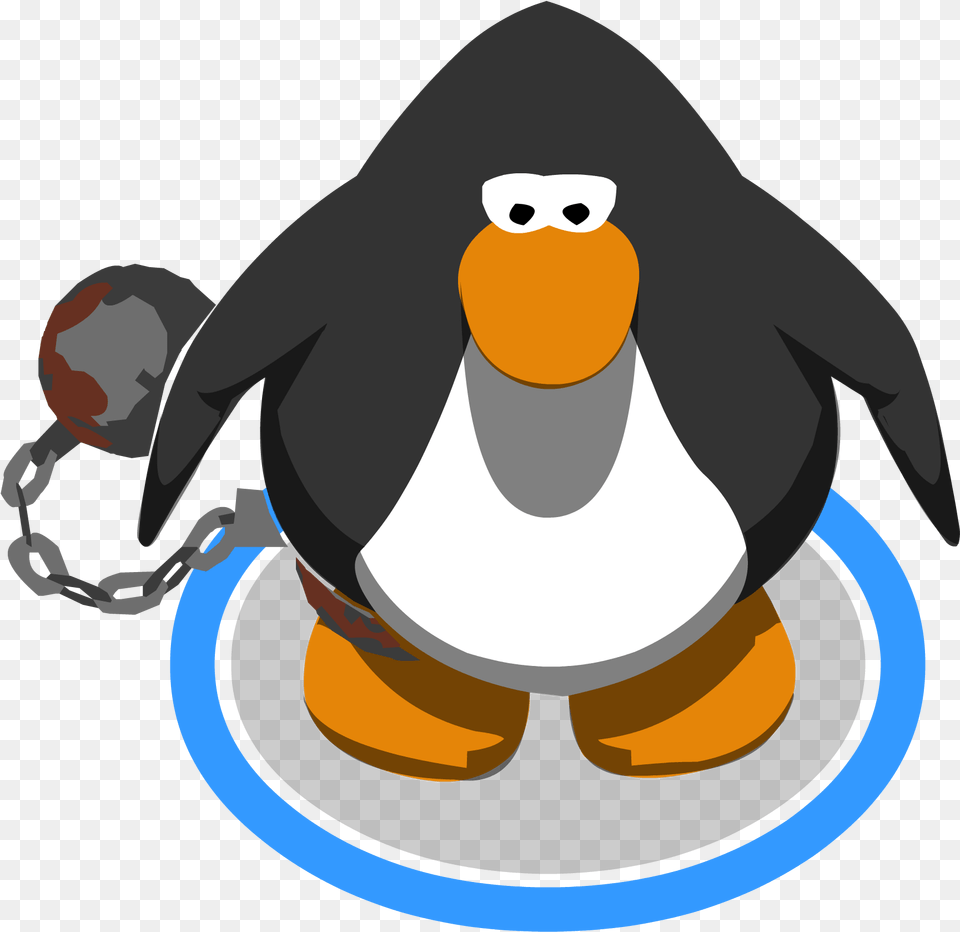 Ball And Chain In Game Clipart First Aid Box Discord Club Penguin Emotes, Animal, Bird, Nature, Outdoors Png Image