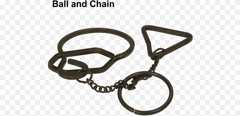 Ball And Chain Metal Disentanglement Puzzle Ball And Chain Puzzle Solution, Smoke Pipe, Accessories, Bracelet, Jewelry Free Transparent Png