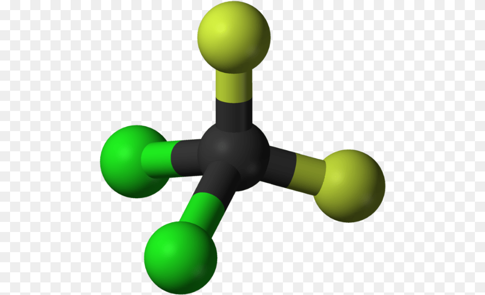 Ball And Stick Model Of The Tetraethyllead Molecule Model Of Dichlorodifluoromethane, Smoke Pipe, Sphere Free Png Download