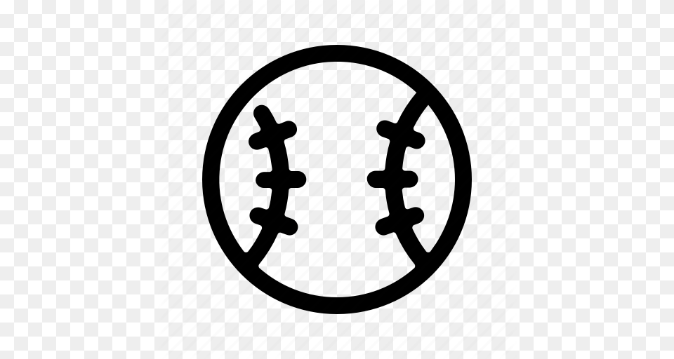 Ball Baseball Cricket Equipment Sport Sports Icon, Symbol Free Png Download