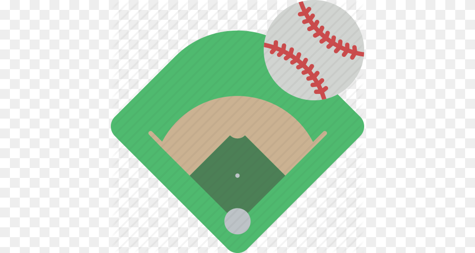 Ball Baseball Field Sport Stadium Icon, People, Person Png