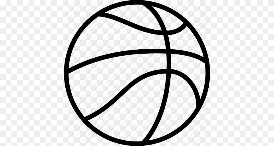 Ball Basket Basketball Hoops League Nba Ncaa Icon, Sphere Free Png Download