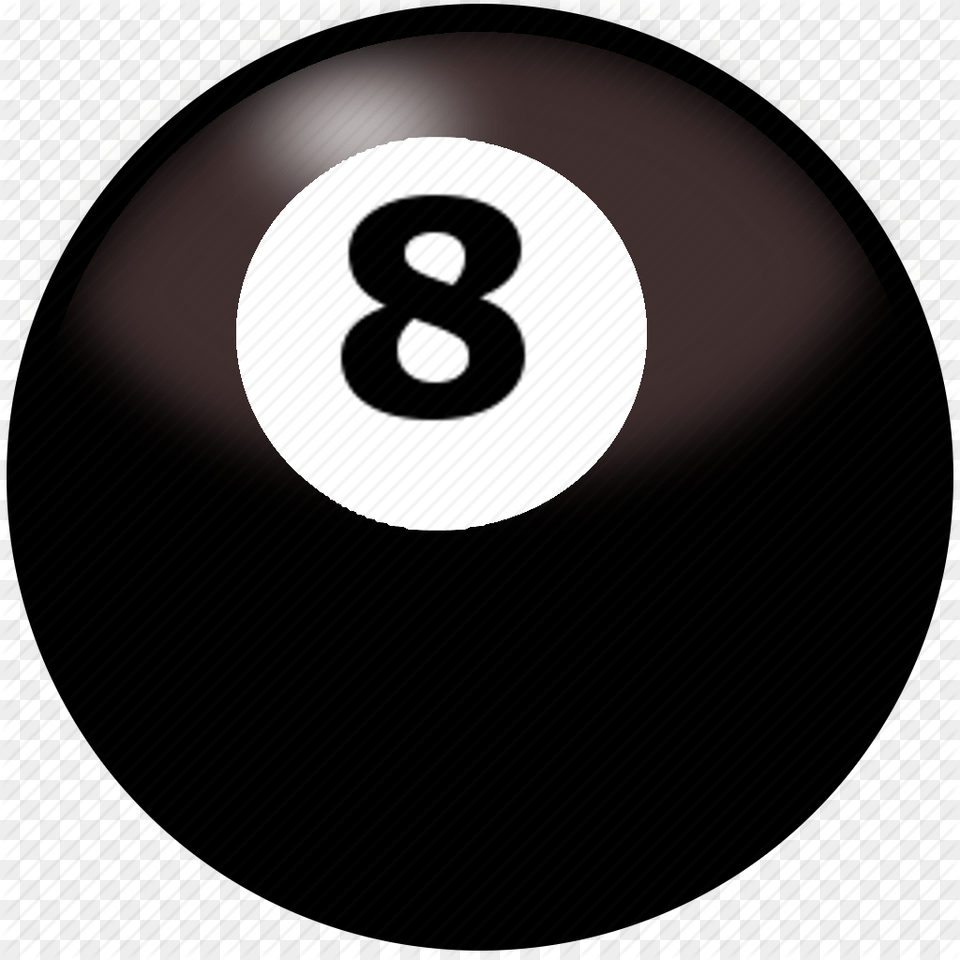 Ball Billiards Eight Game Pool Sport Icon, Text, Symbol, Number Png