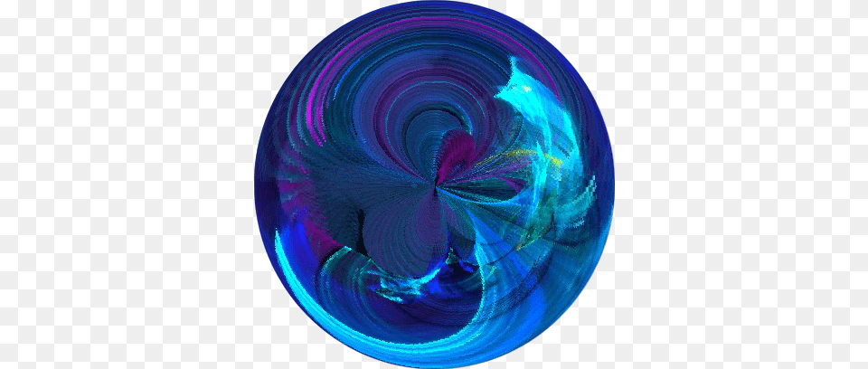 Ball Circle Orb Swirl Crystal Blue Circle, Accessories, Fractal, Ornament, Pattern Free Transparent Png