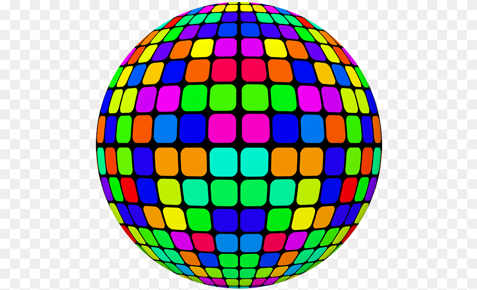 Ball Color Spectrum Abstract Pattern Design Circle, Sphere, Ammunition, Grenade, Weapon Png Image