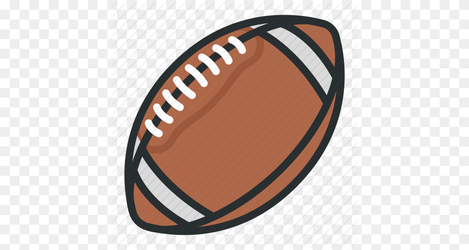 Ball Competition Football Game Play Rugby Sport Icon, Rugby Ball Free Png Download