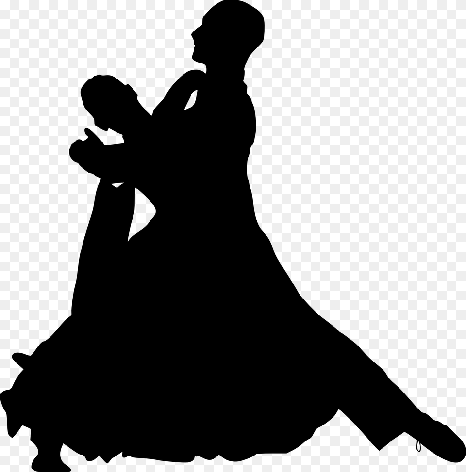 Ball Dancing Silhouette Ballroom Dance Silhouette, Leisure Activities, Dance Pose, Person, Wedding Free Png