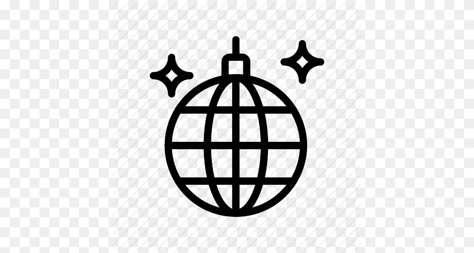 Ball Decoration Disco Light Party Icon, Sphere, Weapon Png Image