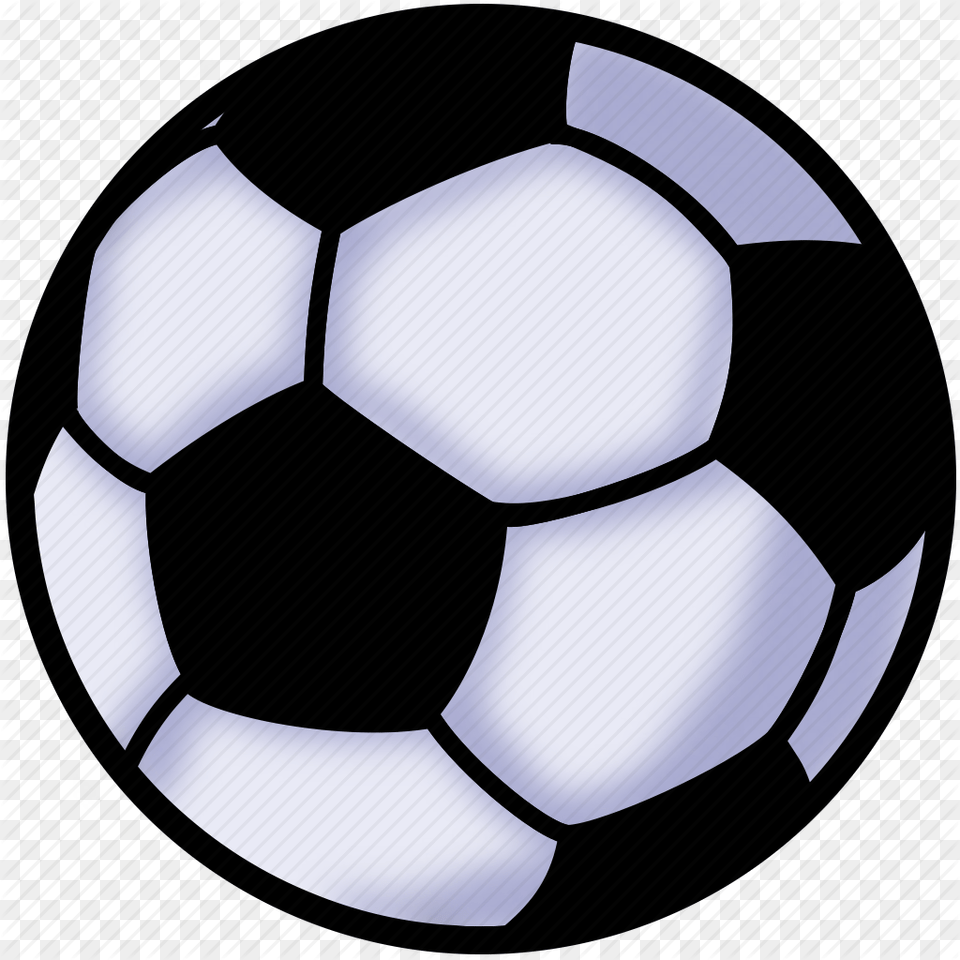 Ball Foot Football Game Soccer Sport Icon, Soccer Ball Free Png Download