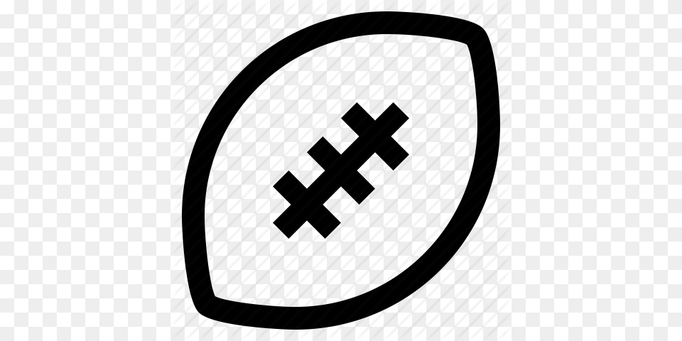 Ball Football Outline Sport Sports Icon Sports Icons Outline Free Png Download