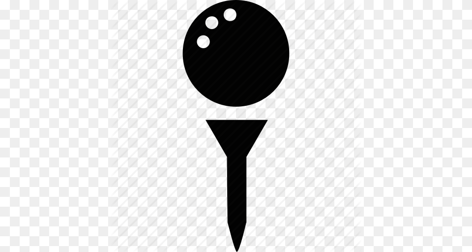 Ball Golf Golf Ball Golf Tee Golfing Sport Icon, Electrical Device, Microphone, Cutlery Png