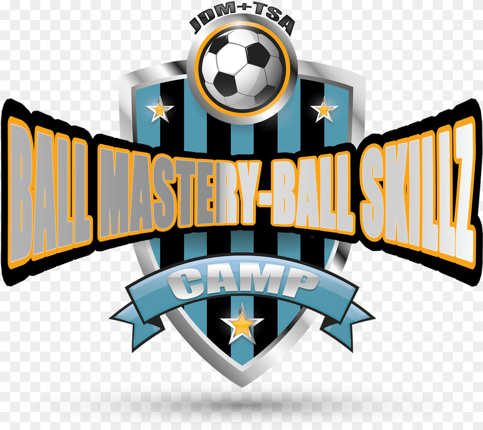 Ball Mastery Camp Football, Logo, Badge, Symbol, Emblem Free Png