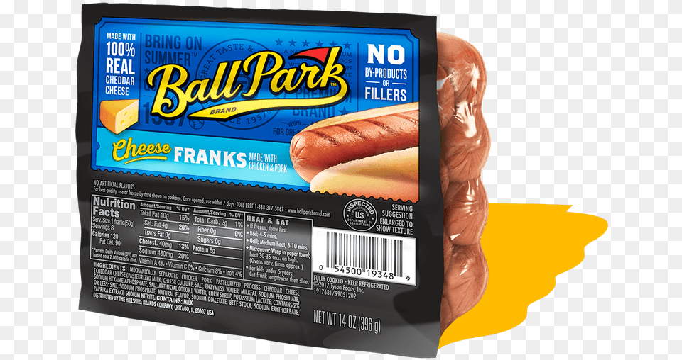 Ball Park Hot Dogs, Food, Hot Dog Png Image