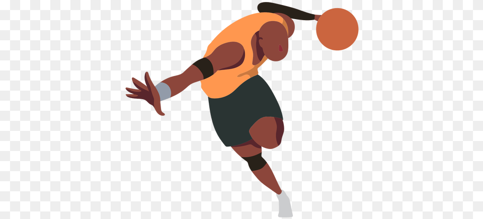 Ball Player Shorts Finger Palm Flat Jugador De Basquet, Baby, Person, Handball, Sport Png