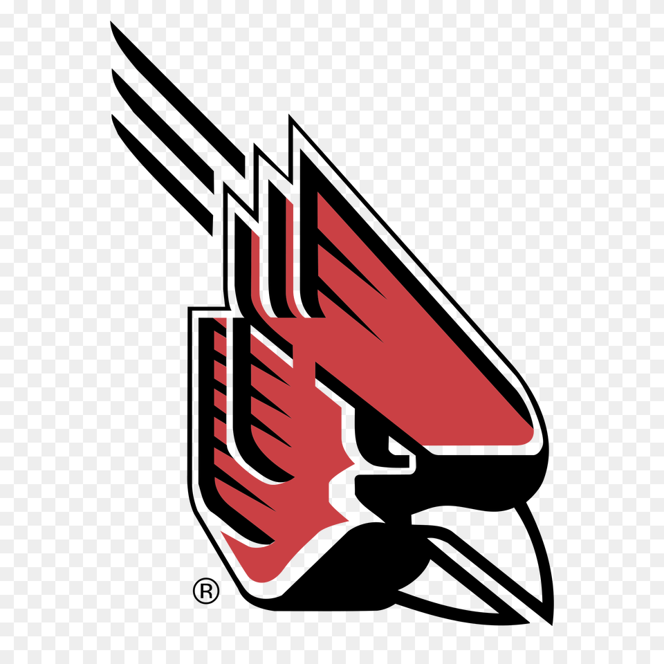 Ball State Cardinals Logo Transparent Vector, Cutlery, Fork Free Png Download