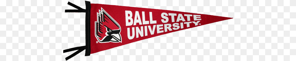 Ball State Pennant Flag, Banner, Text Png