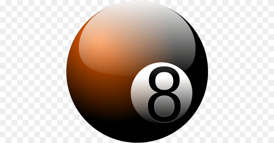 Ballbilliard Ballsphere Billiard Ball, Sphere, Text, Number, Symbol Free Png Download