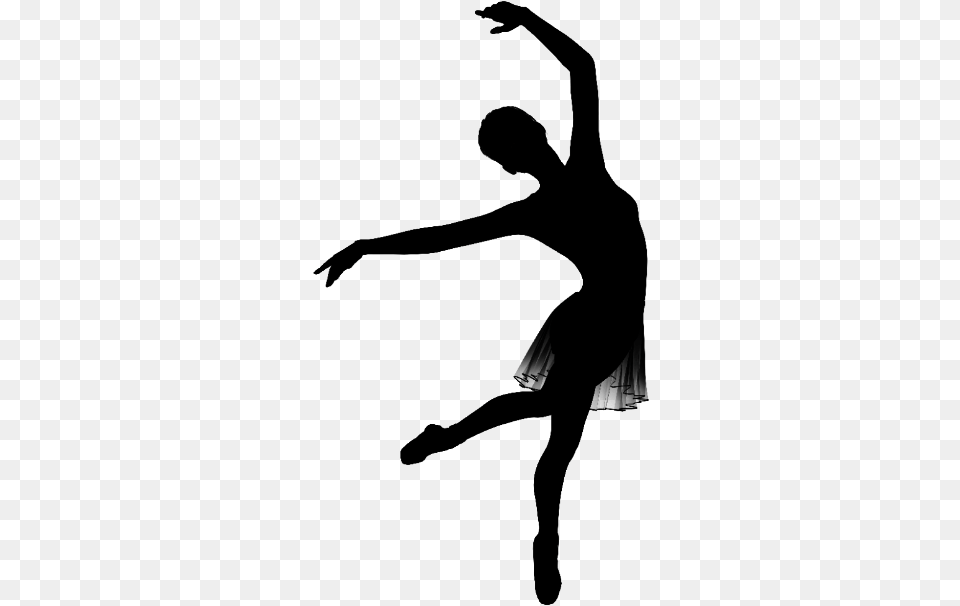Ballerina Ballet Dance Dancing Silhouette Black Dance, Leisure Activities, Person Free Png Download