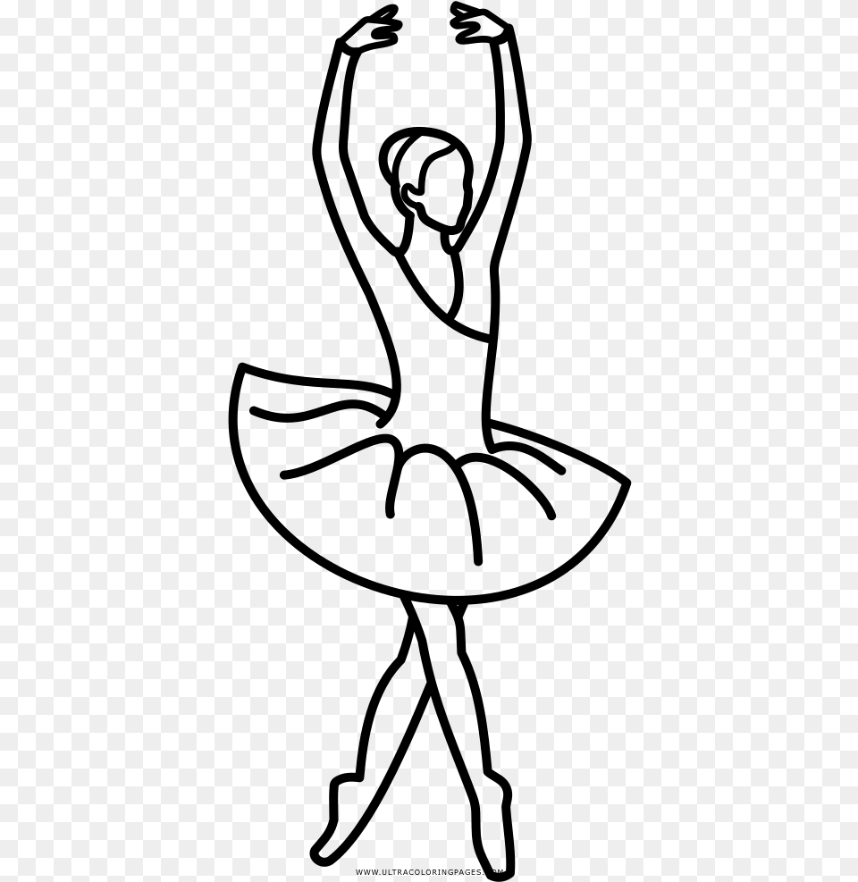 Ballerina Bild Zum Ausmalen, Gray Free Transparent Png
