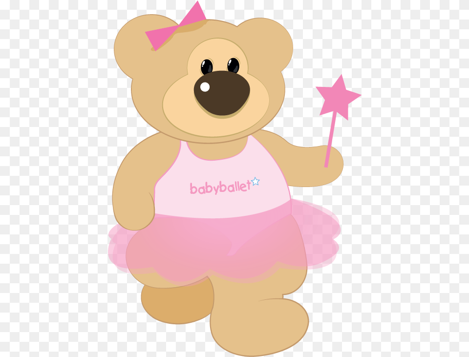 Ballerina Clipart Teddy Bear Baby Ballet Twinkle Bear, Nature, Outdoors, Snow, Snowman Png Image