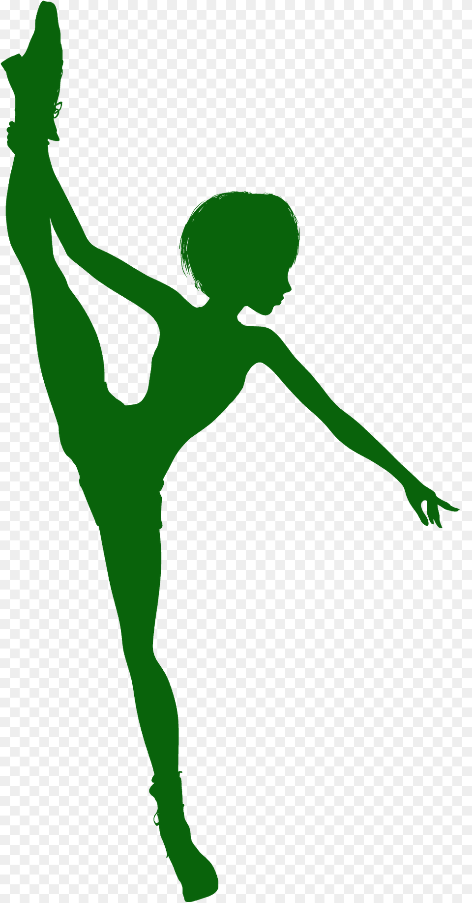 Ballerina Doing The Splits Silhouette, Dancing, Leisure Activities, Person, Ballet Free Png