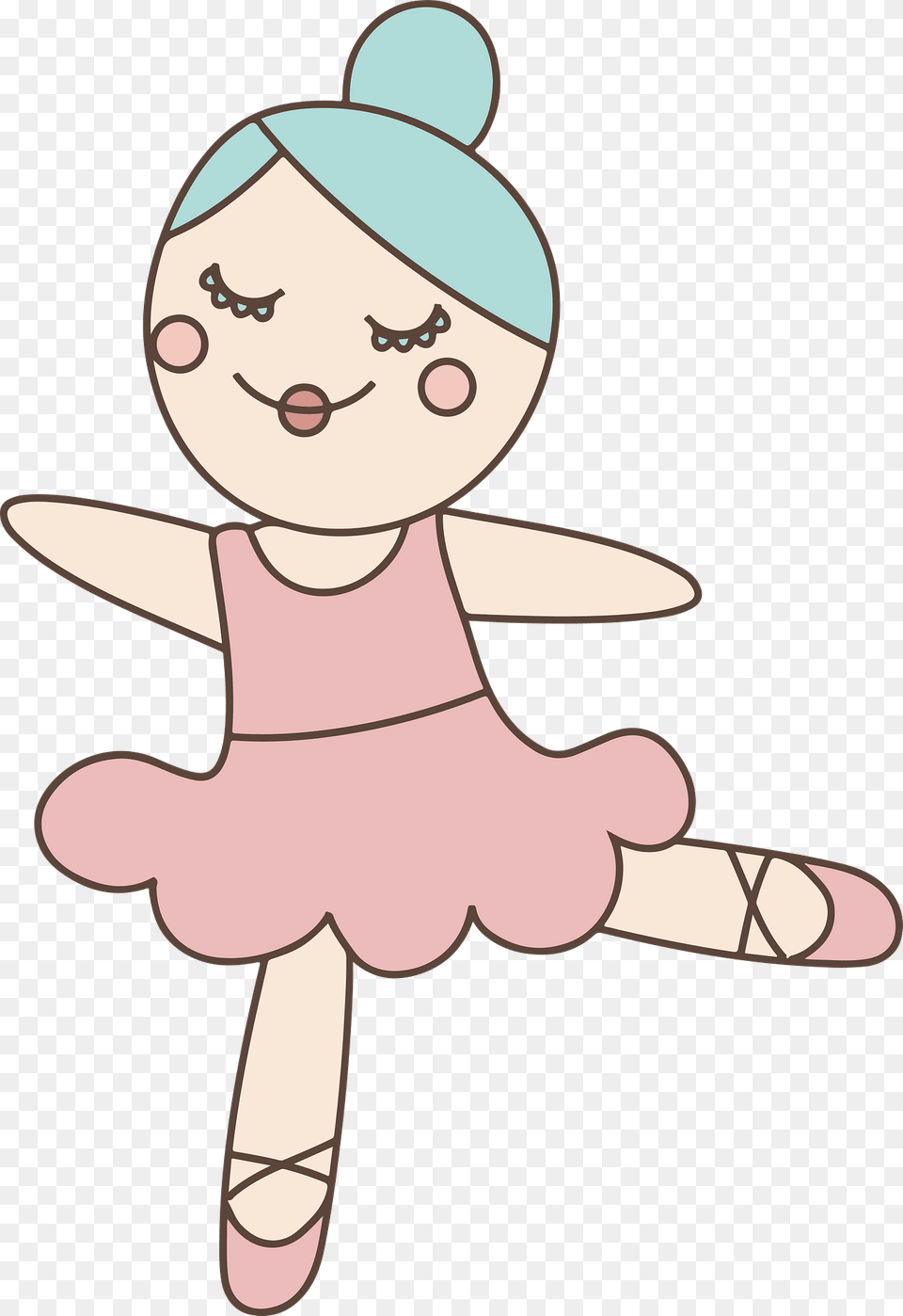 Ballerina Doll Clipart, Dancing, Leisure Activities, Person, Cartoon Free Png