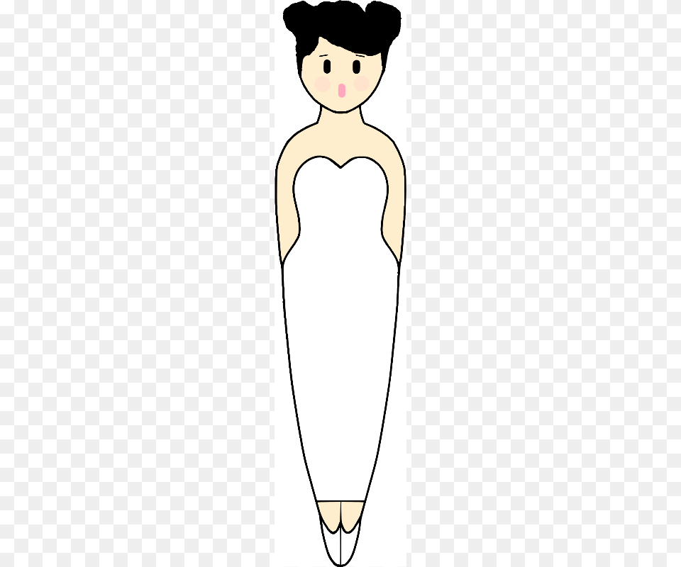 Ballerina Pencil Pal In Gown, Baby, Person, Face, Head Free Png Download