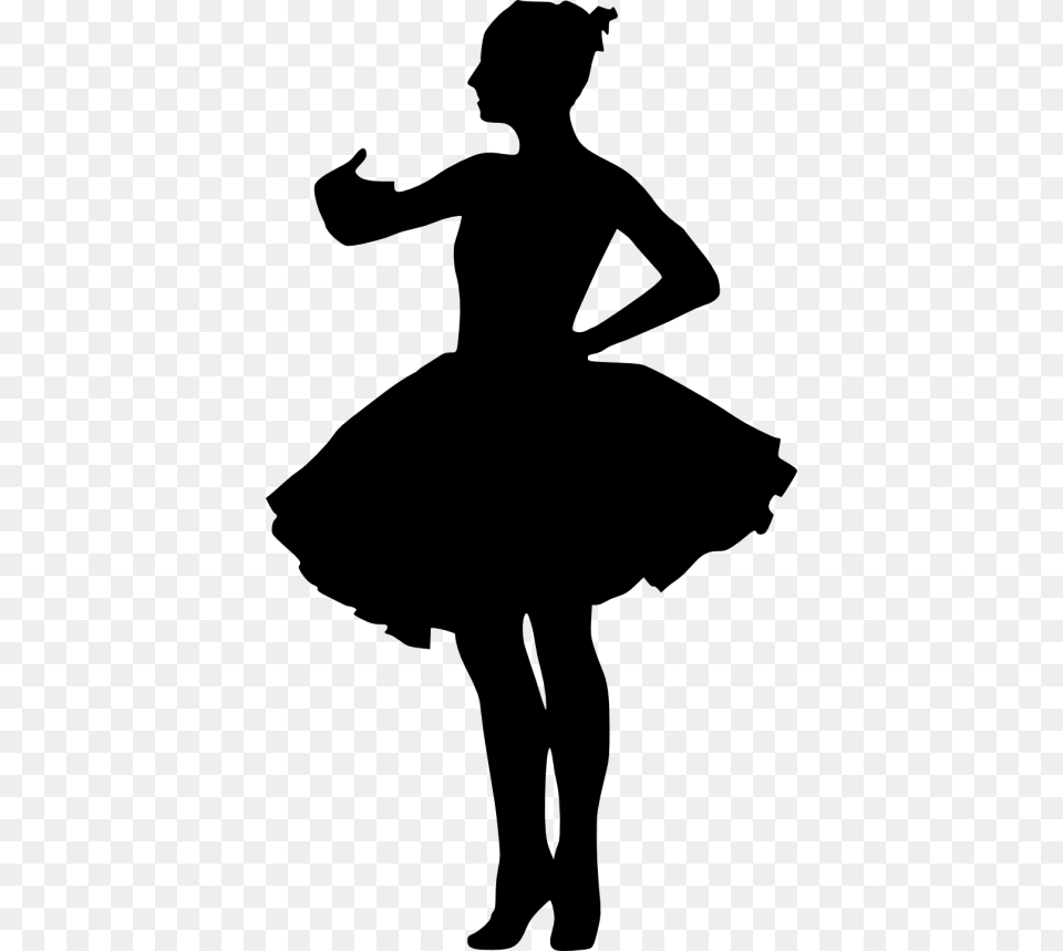 Ballerina Silhouette, Dancing, Leisure Activities, Person, Adult Free Png Download
