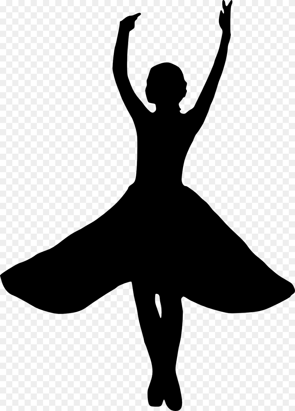 Ballerina Silhouette Ballet Silhouette Transparent Background, Person, Dancing, Leisure Activities, Adult Png Image