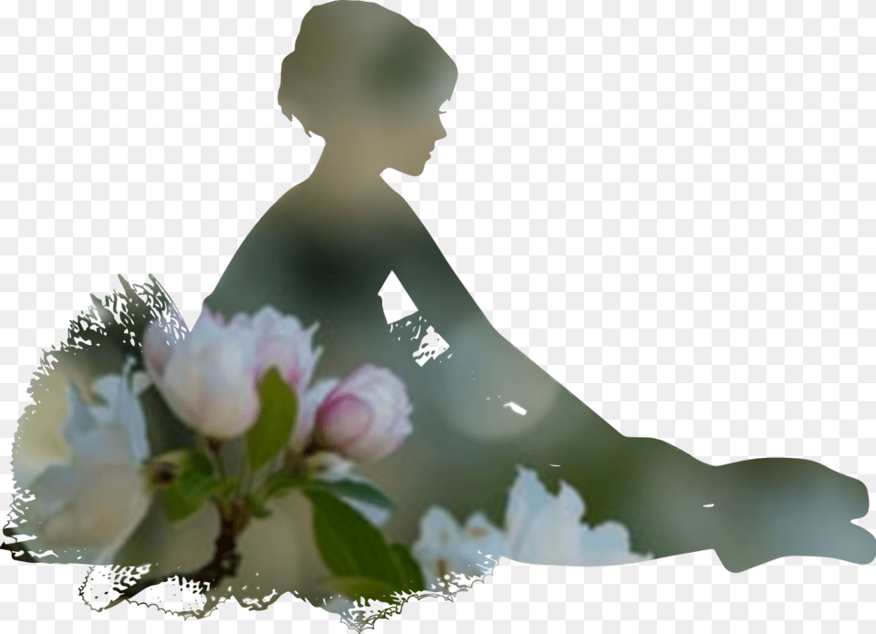Ballerina Silhouette Bloom Elegant Christianity, Flower, Petal, Plant, Flower Arrangement Free Png