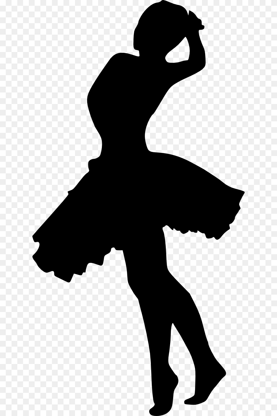 Ballerina Silhouette Pretty Silhouettes, Dancing, Leisure Activities, Person, Adult Free Png Download