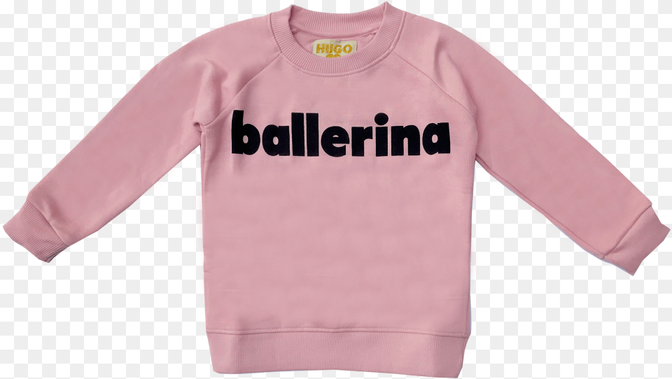 Ballerina Sweatshirt, Clothing, Knitwear, Sweater, Hoodie Free Png