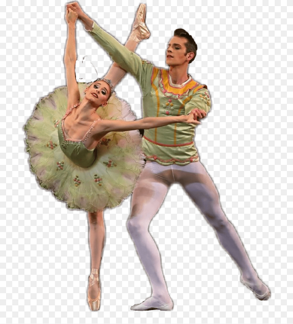 Ballet Ballerina Dancers Dancing Couple Turn, Person, Leisure Activities, Adult, Female Png Image